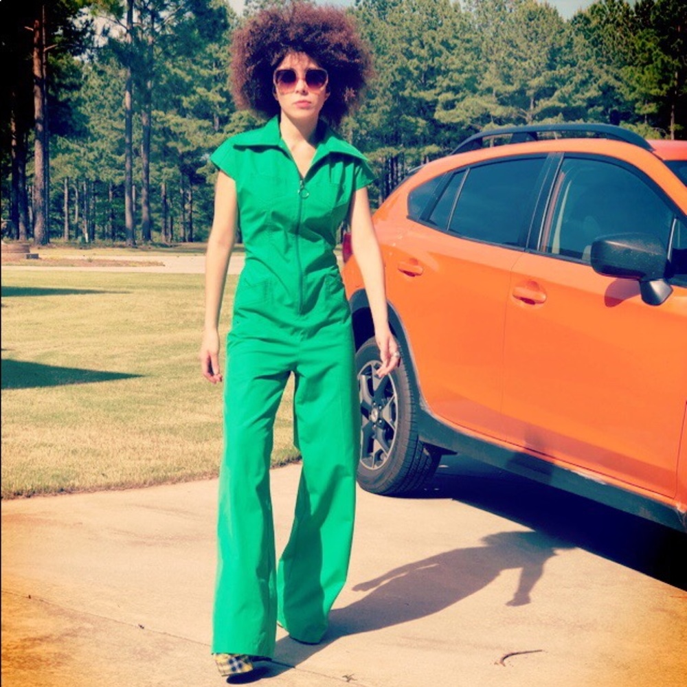 🐶VINTAGE 70’s JUMPSUIT